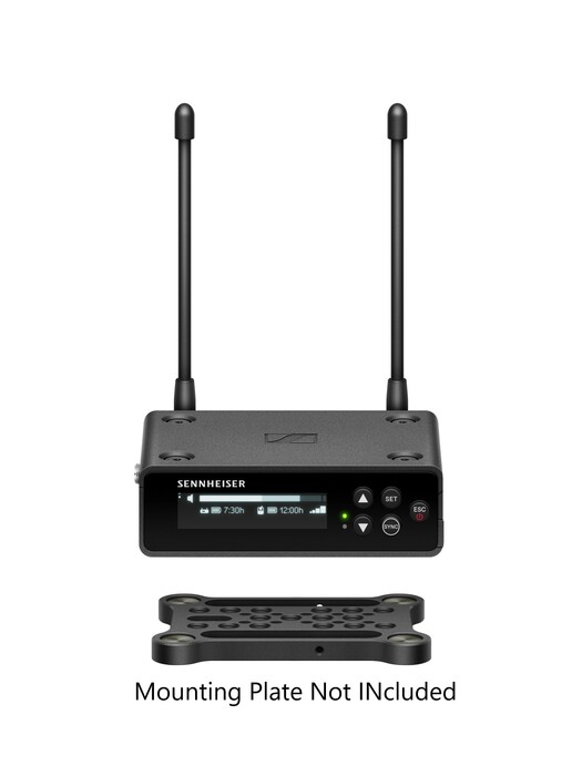 Sennheiser EW-DP-ME2-SET EW-DP EK Receiver With Bodypack Transmitter And ME 2 Lav Mic