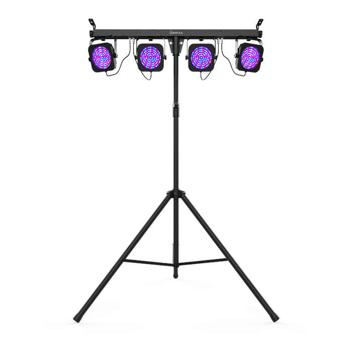 Chauvet DJ 4Bar ILS 4x LED RGB Par Wash Light Solution With Stand And Bag