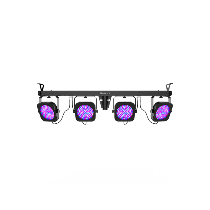 Chauvet DJ 4Bar ILS 4x LED RGB Par Wash Light Solution With Stand And Bag