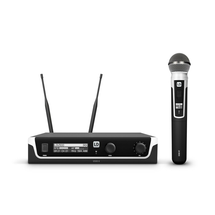 LD Systems U505HHD Wireless Microphone System With Dynamic Handheld Microphone