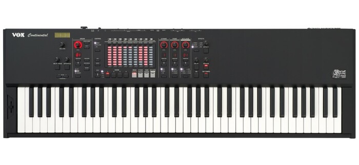 Korg CONTINENTAL73BK 73-Key Performance Synthesizer In Black