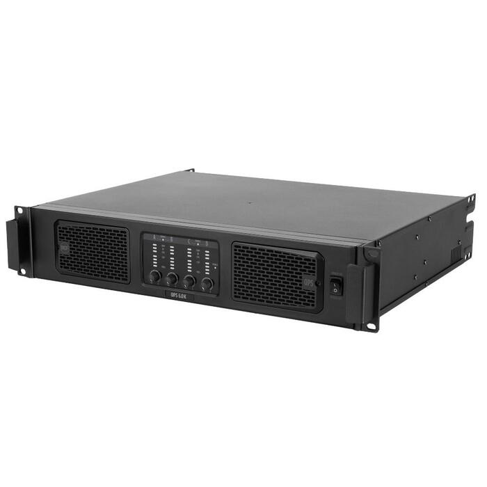 RCF QPS 6.0K Class HD Power Amplifier 4 X 1,500 W @ 2 Ohm