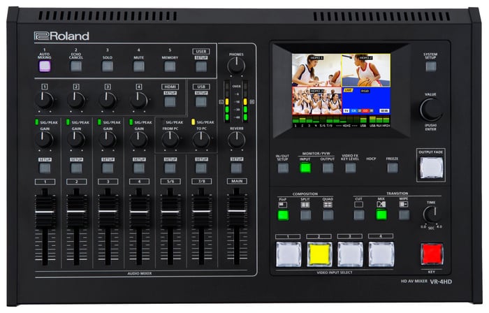 Roland Professional A/V VR-4HD [Restock Item] All-In-One HD AV Mixer