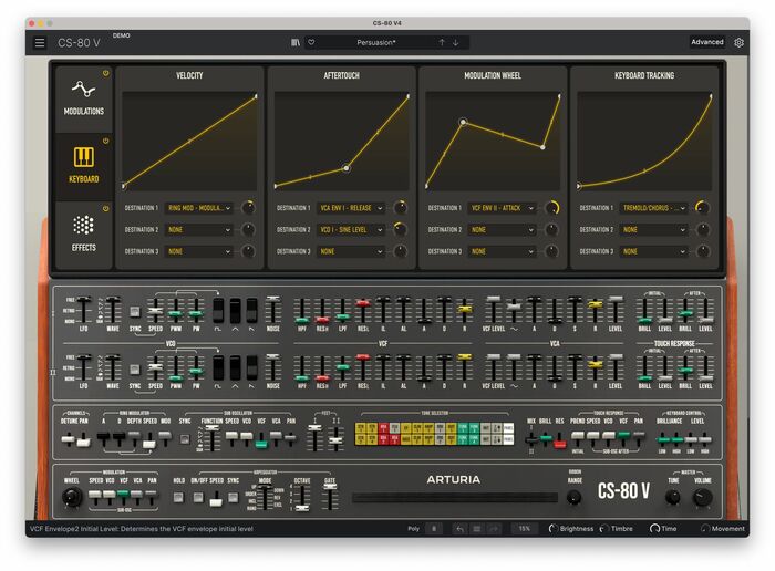 Arturia CS-80 V4 Animoid Articulate Synthesizer [Virtual]