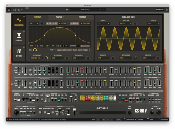 Arturia CS-80 V4 Animoid Articulate Synthesizer [Virtual]