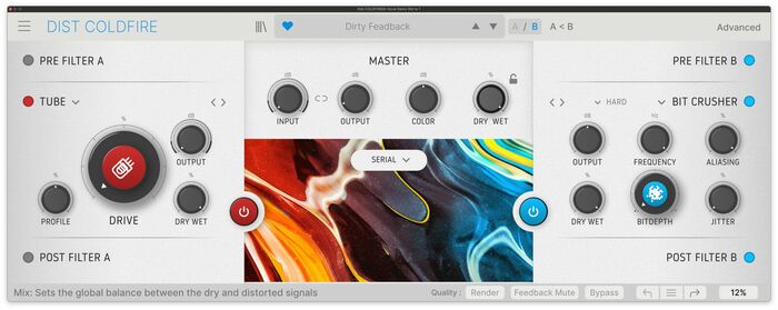 Arturia Dist Coldfire Dual Distortion Reactor Effect [Virtual]