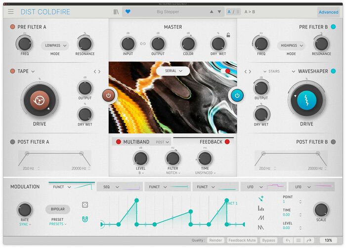 Arturia Dist Coldfire Dual Distortion Reactor Effect [Virtual]