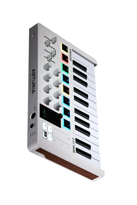 Arturia MiniLab 3 MIDI Keyboard, White