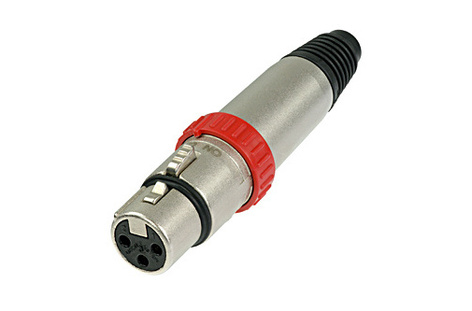 Neutrik NC3FX-S [Restock Item] 3-pin XLRF Connector With On / Off Switch