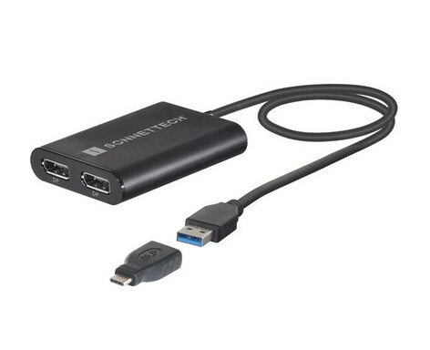 Sonnet USB3-DDP4K Dual 4K 60Hz DisplayPort Adapter For M1 Macs