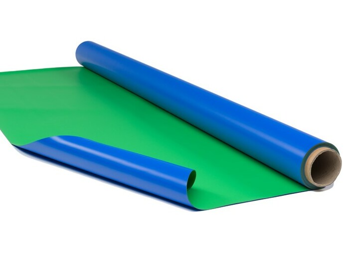Rosco Chroma Floor Per Foot 78.7" Wide Blue/Green Chroma Key Flooring, Pricing Per Foot