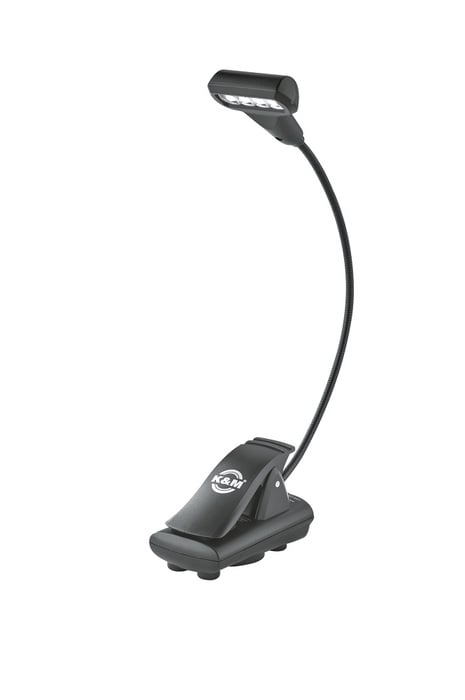 K&M 12274 Music Stand Light With 4 LED T-Model FlexLight