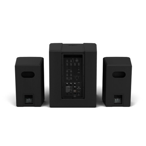 LD Systems DAVE 15 G4X 1000W RMS Compact 2.1 Active PA System With Bluetooth And Mixer