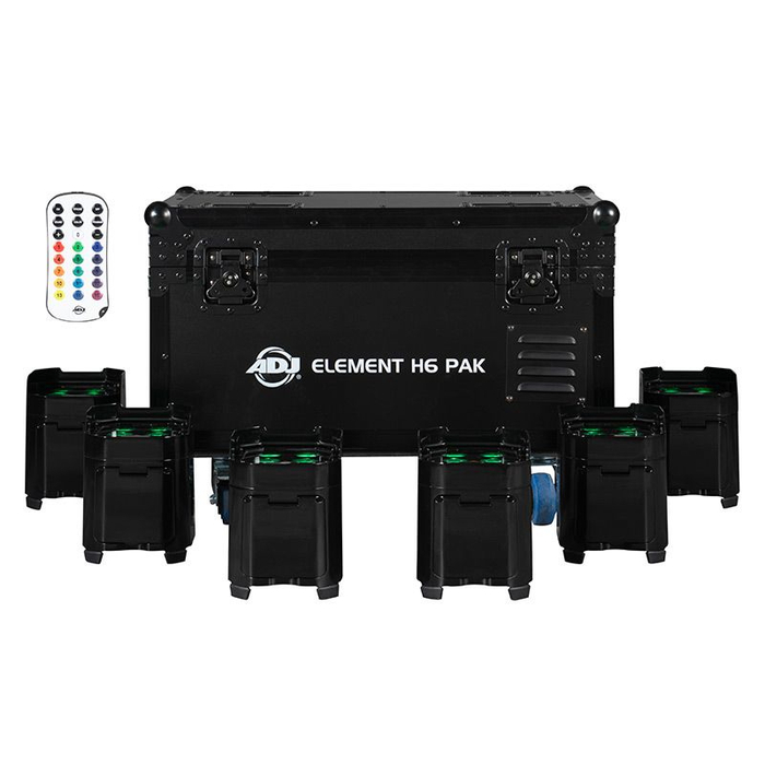 ADJ Element H6 Pak All In One Event Up Lighting System