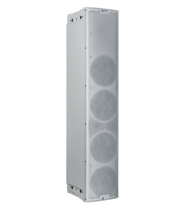 DB Technologies IG4T-WHITE Speaker, Powered Column Array, 2-way, 4x6.5", 900W (White)