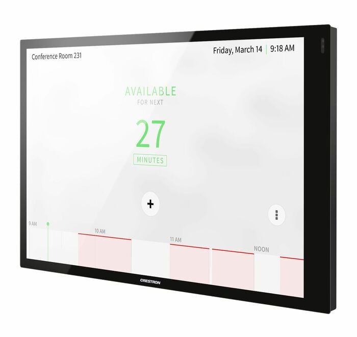 Crestron TSW-1070-GV-S 10.1" Government Version Wall Mount Touch Screen, Black