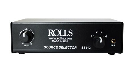 Rolls SS412 Passive Audio Source Selector