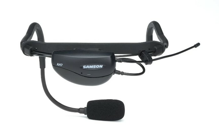 Samson SW9QTCE AH7 Transmitter With QE Fitness Headset Microphone