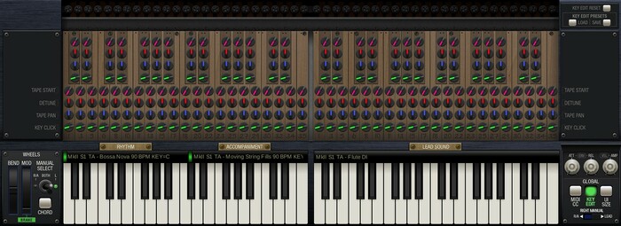 GForce Software M-TRON-MKII Mellotron Virtual Instrument Plug-In [Virtual]