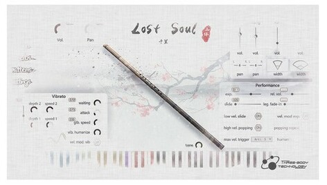 ThreeBodyTech Lost Soul Virtual Chinese Xiao Instrument [Virtual]