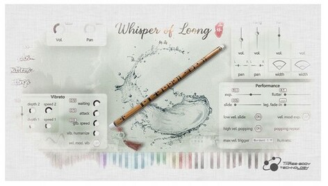 ThreeBodyTech Whisper Of Loong Virtual Chinese Dizi Instrument [Virtual]