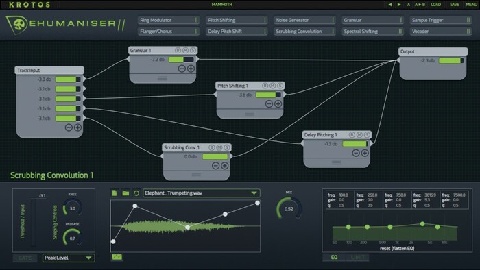 Krotos DEHUMANISER-2 Vocal Processing Tool For Creature Design [Virtual]