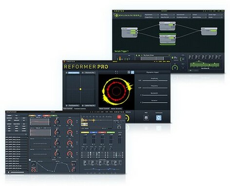 Krotos SOUND-DESIGN-BUNDLE Dehumaniser2 Reformer Pro & Weaponiser FullyLoaded [Virtual]