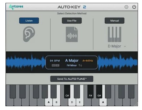 Antares Auto-Key 2 Key, Scale, And Tempo Detection Plug-In [Virtual]