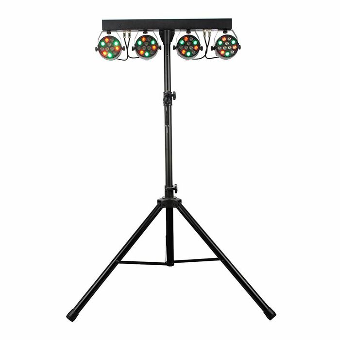 Eliminator Lighting Mini Par Bar 4 Fixture Par Bar