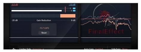 FinalEffect FinalLimit Limiter Plug-In [Virtual]