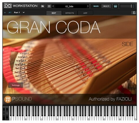 Psound Gran Coda F278 Grand Piano [Virtual]