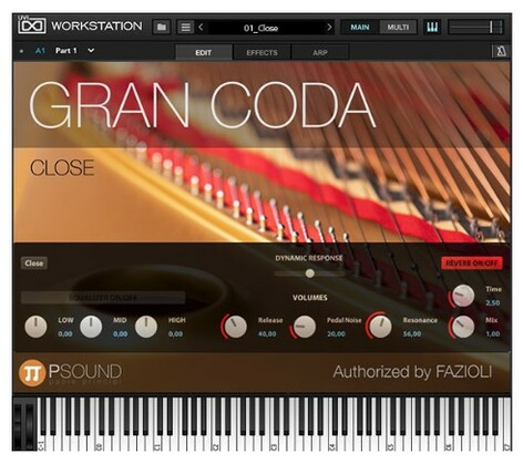 Psound Gran Coda F278 Grand Piano [Virtual]