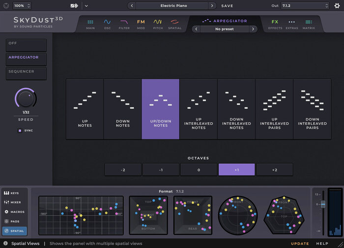 Sound Particles SkyDust 3D Immersive Synthesizer Plug-In With 3D Audio Support [Virtual]