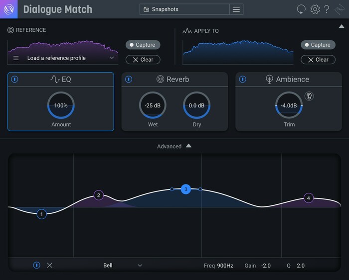 iZotope Dialogue Match EDU Dialogue Editing And ADR Tool, EDU Pricing [Virtual]