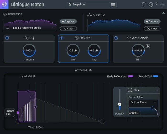 iZotope Dialogue Match EDU Dialogue Editing And ADR Tool, EDU Pricing [Virtual]