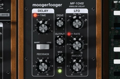Moog MoogerFooger MF-104S Analog Delay Plug-In [Virtual]
