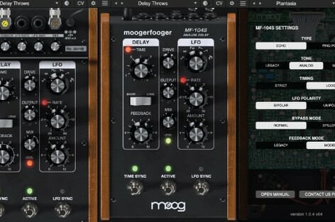 Moog MoogerFooger MF-104S Analog Delay Plug-In [Virtual]