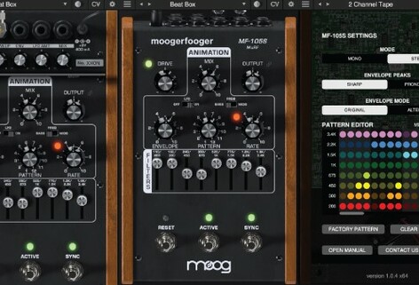 Moog MoogerFooger MF-105S MuRF Multiple Resonant Filter Array Plug-In [Virtual]