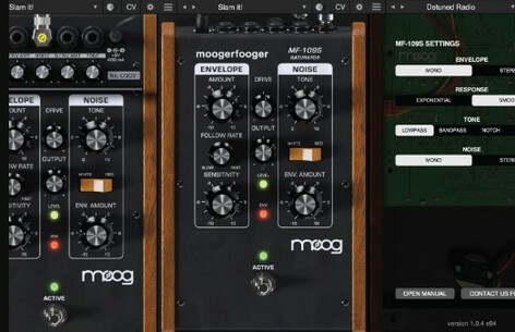 Moog MoogerFooger MF-109S Saturator Effect Plug-In [Virtual]