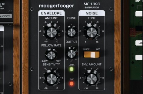 Moog MoogerFooger MF-109S Saturator Effect Plug-In [Virtual]