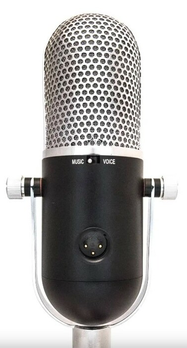 Heil Sound PR77D Deco Series Mic With PR40 Element, Black Body