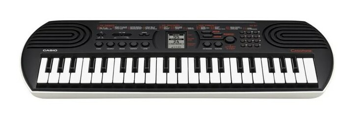 Casio SA-81 44-Key Mini Keyboard, Black