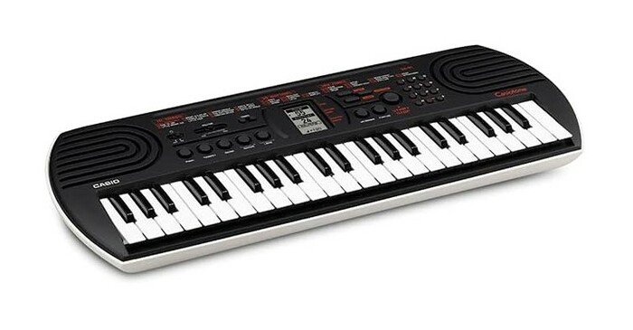 Casio SA-81 44-Key Mini Keyboard, Black