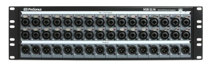 PreSonus StudioLive 64S NSB 32.16 Bundle 64-Channel Digital Mixer With 32-Channel AVB Networked Stage Box