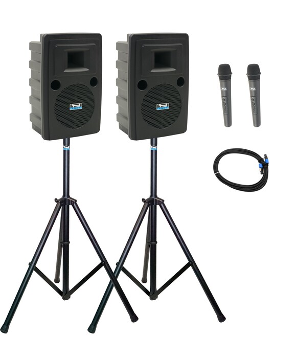 Anchor LIB-DP2-HH LIB2-U2, LIB2-COMP, SC-50NL, 2 SS-550, And Two Wireless Mics