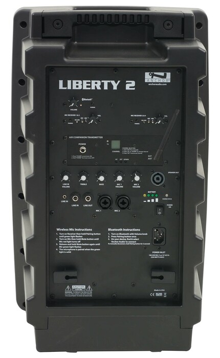 Anchor LIB-DP4-AIR-BBBB LIB2-XU4, LIB2-AIR, 2 SS-550, 4 Wireless Beltpacks