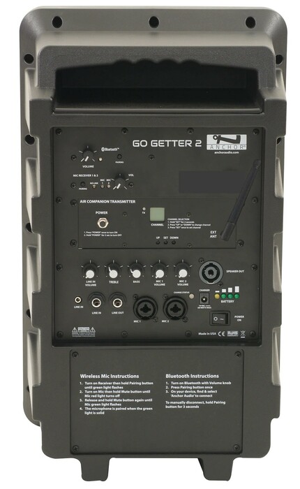 Anchor GG-DP1-AIR-B GG2-XU2, GG2-AIR, 2 SS-550,  Wireless Beltpack