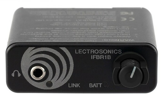 Lectrosonics ZS-IFBR1B-W-CHARGER Kit With IFBR1B, Battery, And 40107 Charger
