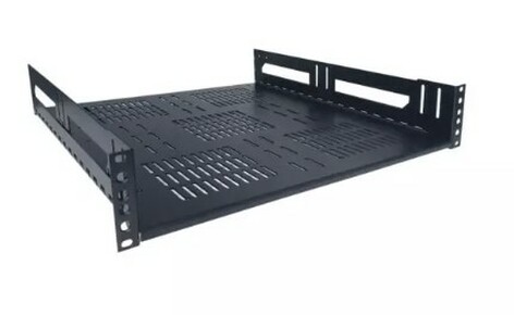 Lowell RMK218-LFP Hinged Rackmount Shelf With Vented Base