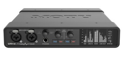 MOTU ULTRALITE-MK5 18x22 USB Audio Interface With DSP, Mixing And Effects